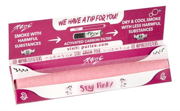 PURIZE® PINK King Size Slim 50er Box